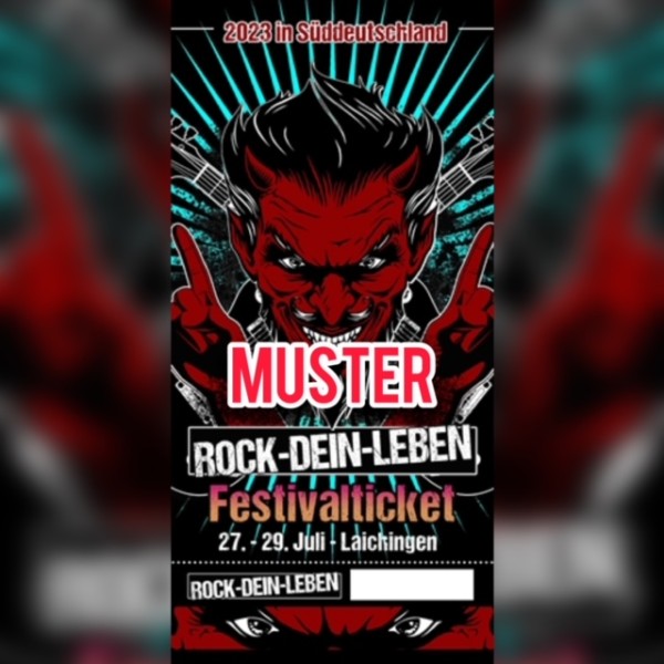 Rock Dein Leben-Festival Ticket